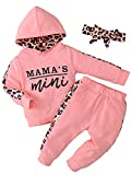 Newborn Baby Girl Clothes Outfits Infant Hoodie Sweatshirt Pants Headband Toddler Girl Clothing Set