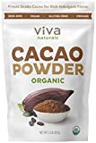 Viva Naturals Certified Organic Cacao Powder (2lb) for Smoothie, Coffee and Drink Mixes