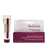 Aveeno 1% Hydrocortisone Anti Itch Cream, Maximum Strength