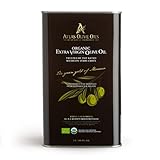 Atlas 3 LT Organic Cold Press Extra Virgin Olive Oil with Polyphenol Rich from Morocco|Newly Harvested Unprocessed from One Single Family Farm | Moroccan EVOO Trusted by Michelin Star Chefs