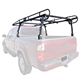 ECOTRIC 1000 LBS Adjustable Truck Rack Contractor Ladder Pickup Lumber Utility Kayak Full Size Rack (Notice:You Will Receive Two Packages for This Item)