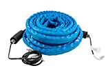 Camco 22912 50 Feet Taste Pure Heated Drinking Water Hose with Thermostat - Lead Free