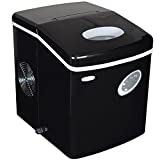 Newair Counter Top Ice Maker Machine (Black), Compact Automatic Ice Maker, Cubes Ready in 6 Minutes, 28 Pounds In 24 Hours - Perfect For Home/Kitchen/Office/Bar AI-100BK