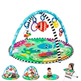 Baby Einstein Sea Floor Explorers 2-in-1 Water Mat Portable Tummy Time Activity Play Gym
