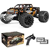 HAIBOXING 1:18 Scale RC Monster Truck 18859E 36km/h Speed 4X4 Off Road Remote Control Truck,Waterproof Electric Powered RC Cars All Terrain Toys Vehicle with 2 Batteries,Xmas Gifts for Kid and Adults
