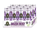 Sambazon Amazon Energy Drink, Low Calorie Acai Berry and Pomegranate, 12 Fl Oz (Pack of 12)