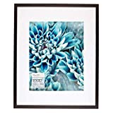 Snap 16x20 Wall Mount Single Mat for 11x14 Photo Picture Frame, 16' x 20', Black