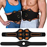 BLASET ABS Stimulator, Ab Machine, Abdominal Toning Belt Portable Abdomen Stimulator Fitness Workout Equipment for for Home BFB-1