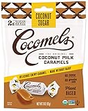 Cocomels Coconut Milk Caramels With Coconut Sugar, Organic Candy, Dairy Free, Sugar Free, Vegan, Gluten Free, Non-GMO, No Cane Sugar, No High Fructose Corn Syrup, Kosher, Plant Based, (1Pack)