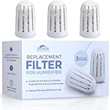 Aennon - Ultrasonic Universal Humidifier Replacement Filters for Home,Cool Mist Demineralization Cartridge, Ceramic Stone Material, 500 Hours, 3 Pack