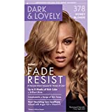 SoftSheen-Carson Dark and Lovely Fade Resist Rich Conditioning Hair Color, Permanent Hair Color, Up To 100 percent Gray Coverage, Brilliant Shine with Argan Oil and Vitamin E, Honey Blonde