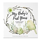First 5 Years Baby Memory Book Journal - 90 Pages Hardcover First Year Keepsake Milestone Baby Book For Boys, Girls - Baby Scrapbook - Baby Album And Memory Book (WonderLand)