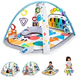 Baby Einstein 4-in-1 Kickin' Tunes Music and Language Play Gym and Piano Tummy Time Activity Mat