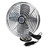 RoadPro RP-1179 Car Fan, Heavy Duty, 12V, Metal