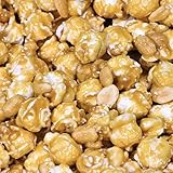 Gourmet Caramel Nut Popcorn with Peanuts by Its Delish, 2 lbs Bulk Bag – Caramel Air Popped Sweet Crunchy Glazed Carmel Corn With Nuts Snack, Movie Night, Parties - Gluten Free, Vegan, Kosher
