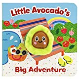 Little Avocado's Big Adventure Finger Puppet Board Book, Ages 1-4