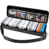 Large 1500+Baseball Card Holder Storage Case Compatible with Topps Baseball Sport Cards, Trading Card Organizer Protector Binder for C.A.H, PM TCG, Phase 10 Cards Game, What Do You Meme (Bag Only)