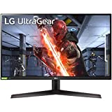LG 27GN800-B Ultragear Gaming Monitor 27' QHD (2560 x 1440) IPS Display, IPS 1ms (GtG) Response Time, 144Hz Refresh Rate, NVIDIA G-SYNC Compatible, AMD FreeSync Premium - Black