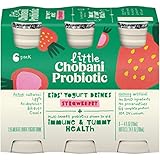 Little Chobani™ Probiotic Drinks Strawberry 4oz 6-pack