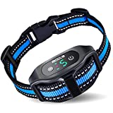 Bark Collar MODUS Dog Bark Collar Rechargeable Shock Anti Bark Collar with Beep Vibration Dog Shock Collar for Small Medium Large Dogs, Humane Dog Training Device with 5 Adjustable Sensitivity Levels