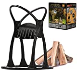 SPEED FORCE Firewood Splitter-Kindling Splitter-Log Splitter-Wood Splitter-Kindling Cracker – No Axe！Manual Log Splitter Wedge Made from CAST Steel