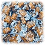AvenueSweets - Handcrafted Organic Dairy Free Vegan Individually Wrapped Soft Caramels - Sea Salt 2 lb. box