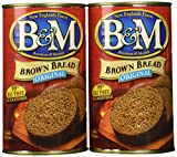 B & M Bread Brown Plain Pack of 2, Net WT 16 0z (1 LB) 453g
